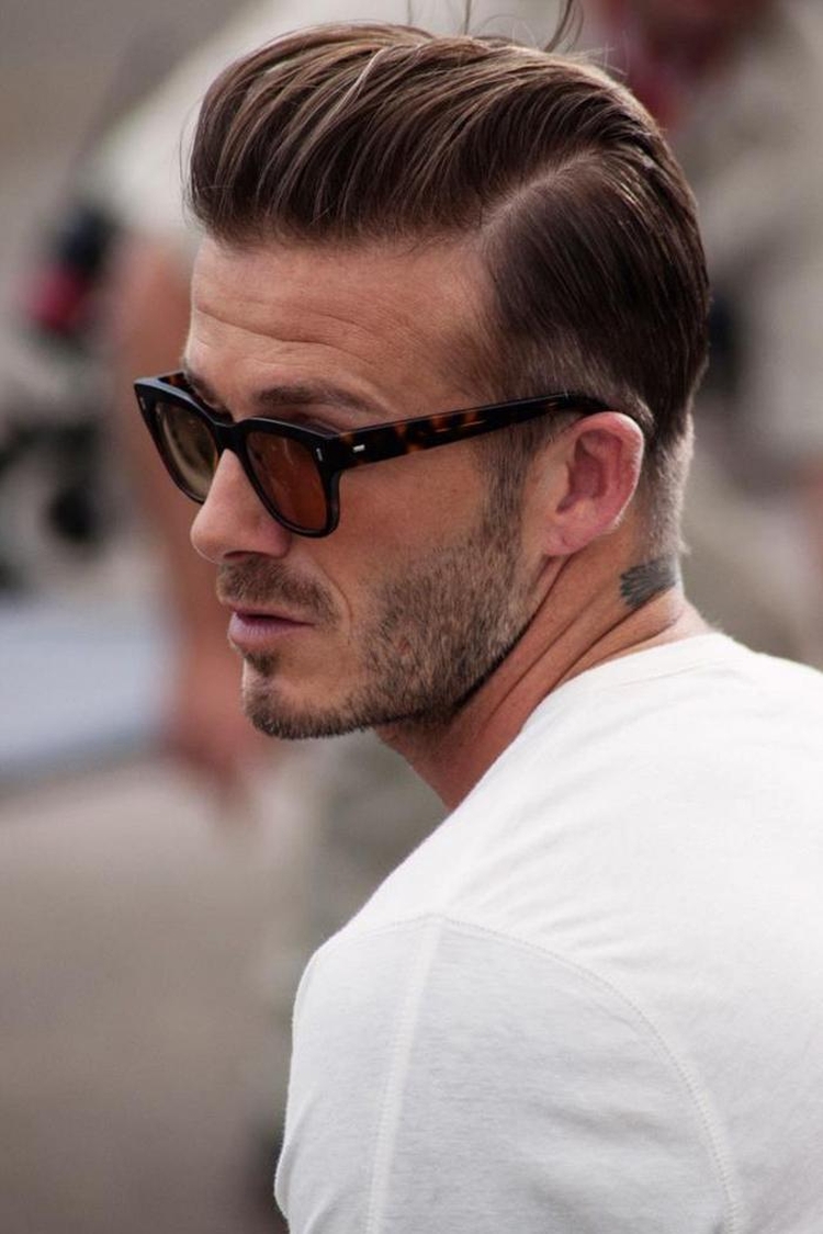 Beckham's hairstyles: photo of haircuts