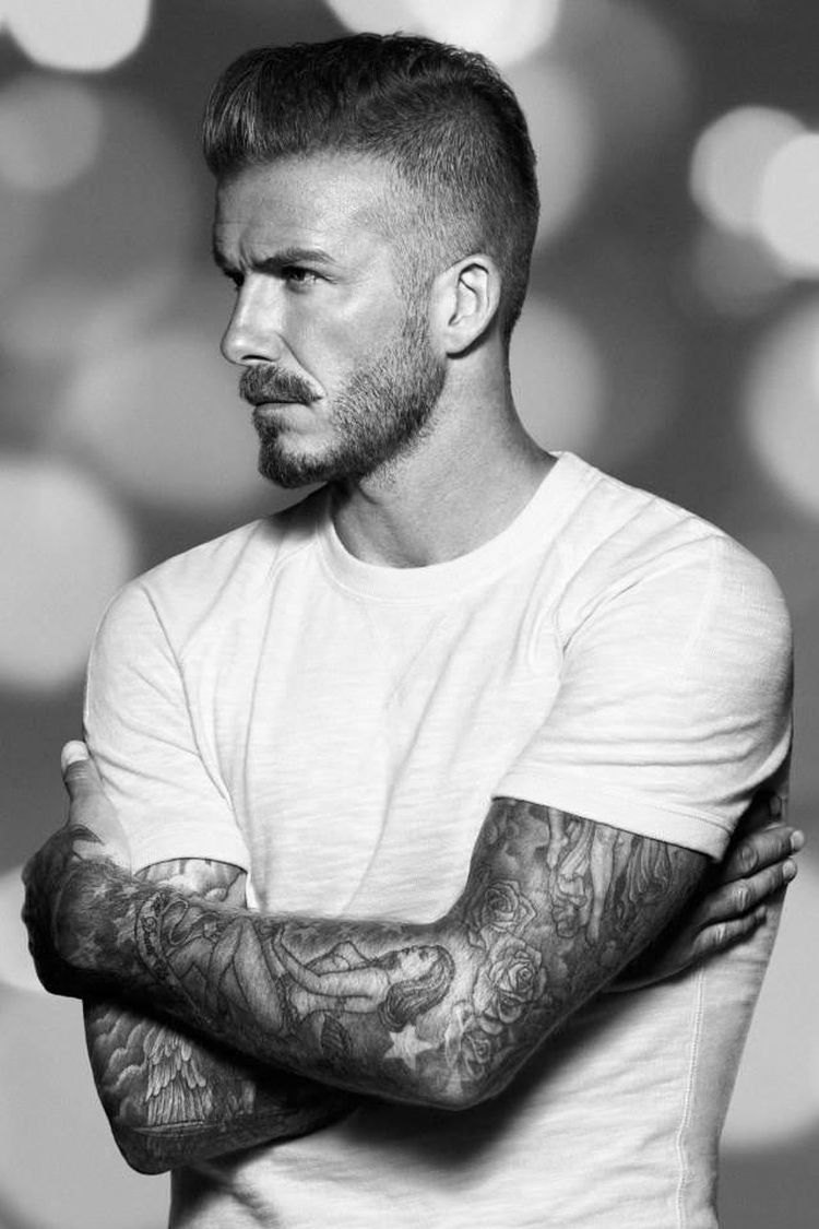 Beckham's hairstyles: photo of haircuts