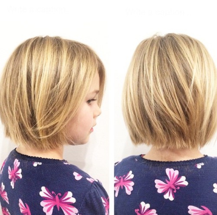 Short haircuts for girls 7-8 years old