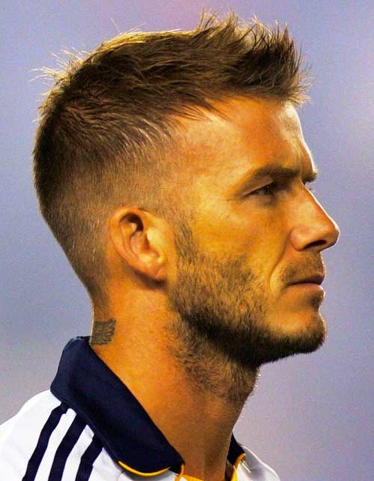 Beckham's hairstyles: photo of haircuts