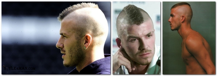 Beckham's hairstyles: photo of haircuts