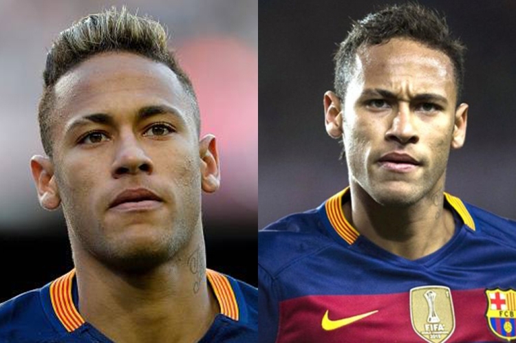 Neymar's hairstyle photo and how to do the same