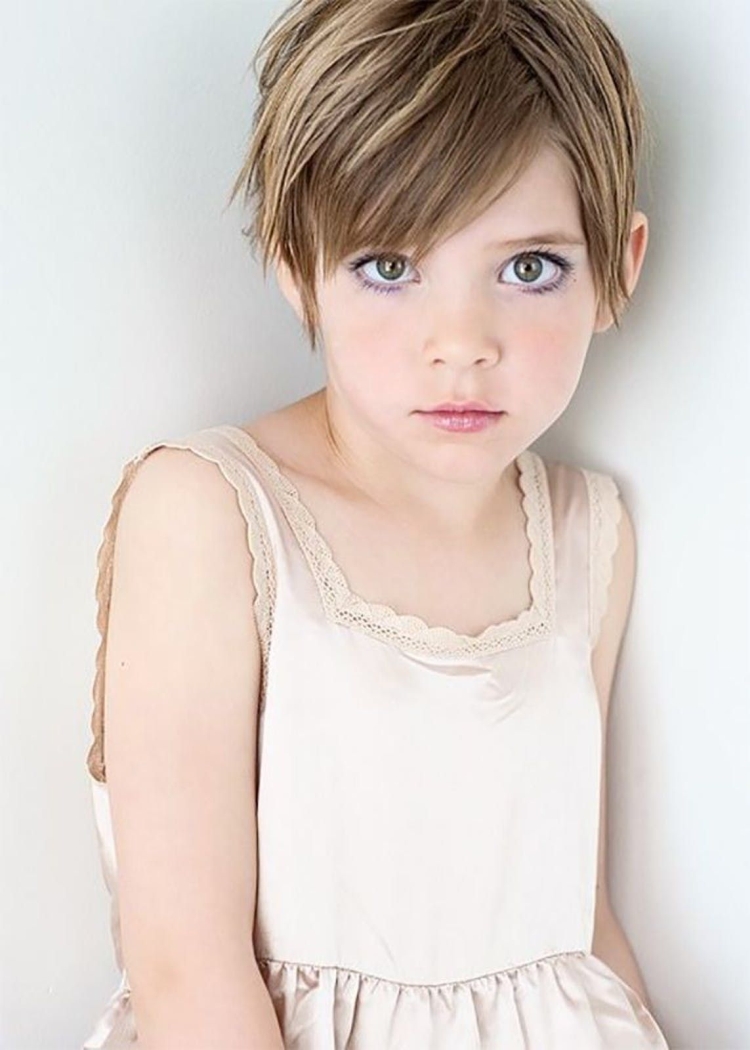 Short haircuts for girls 7-8 years old