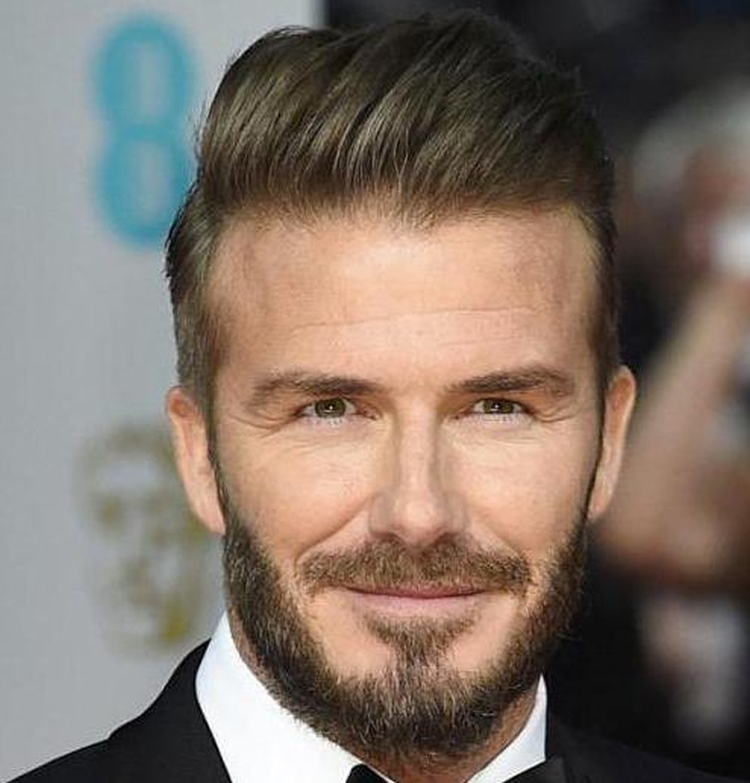 Beckham's hairstyles: photo of haircuts