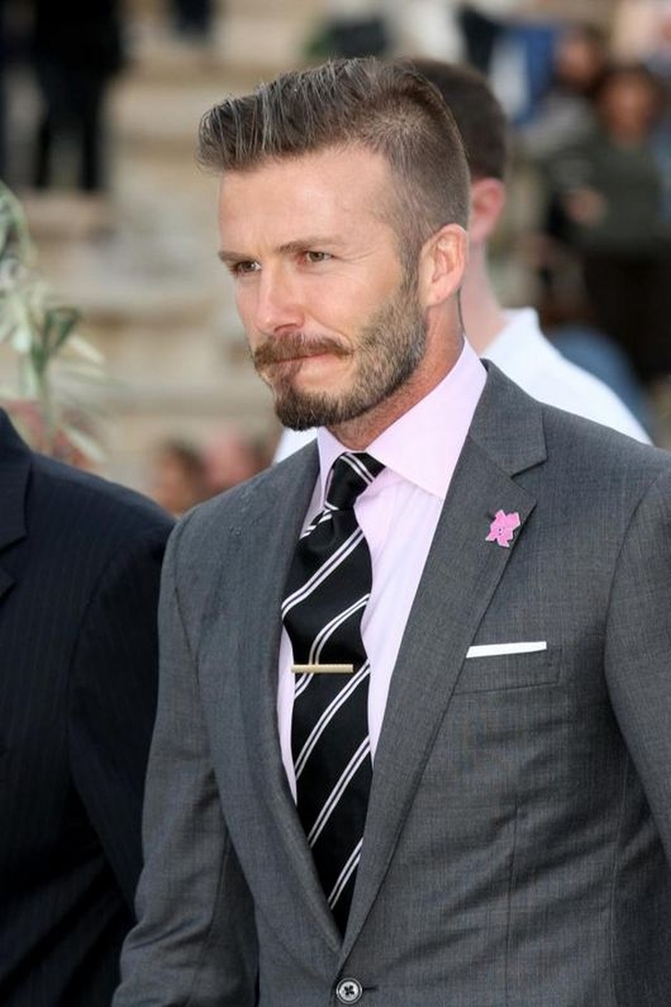 Beckham's hairstyles: photo of haircuts