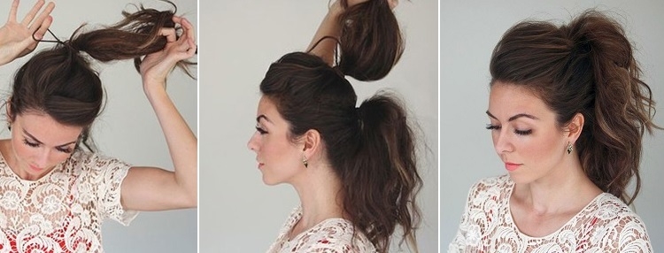 How to make a brushed ponytail in 5 minutes