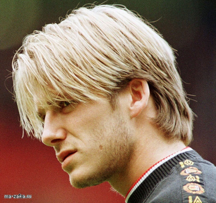 Beckham's hairstyles: photo of haircuts