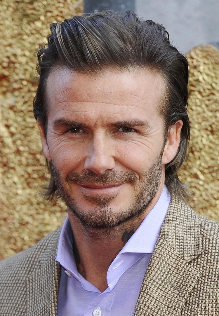 Beckham's hairstyles: photo of haircuts