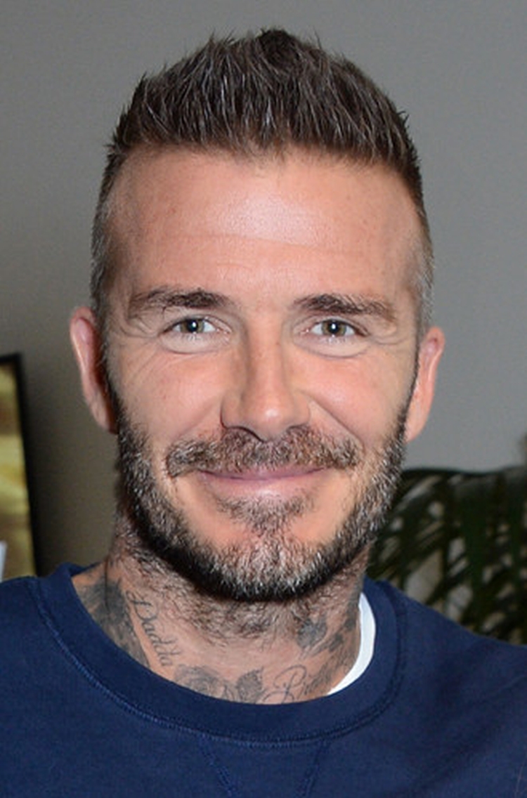 Beckham's hairstyles: photo of haircuts