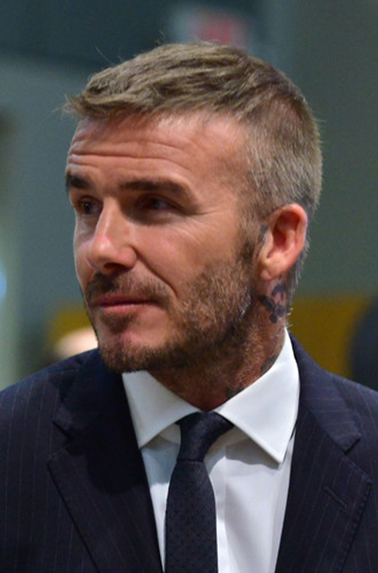 Beckham's hairstyles: photo of haircuts