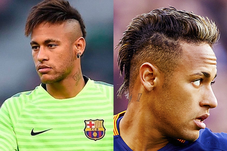 Neymar's hairstyle photo and how to do the same