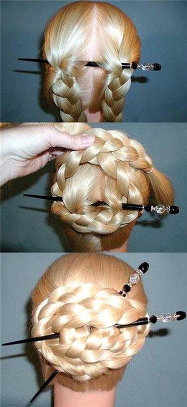 Beautiful pencil hairstyle with examples