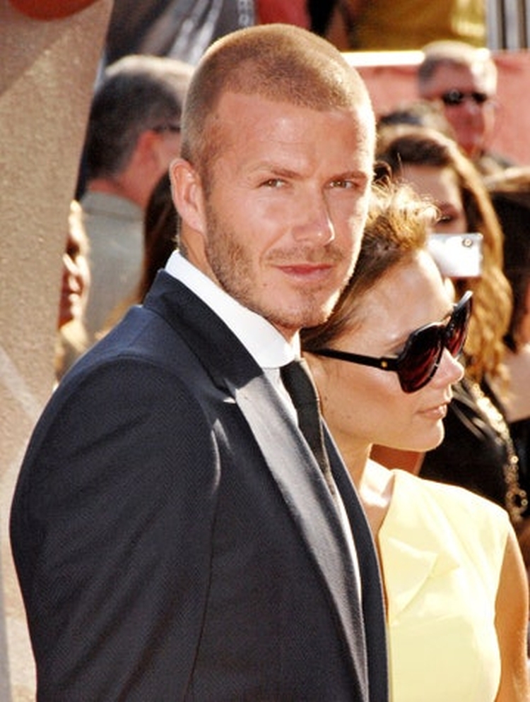 Beckham's hairstyles: photo of haircuts