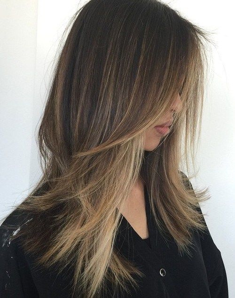 Hairstyles for liquid hair of different lengths