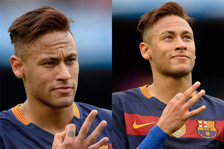 Neymar's hairstyle photo and how to do the same