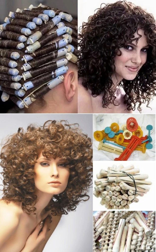 Perming hair bobbins