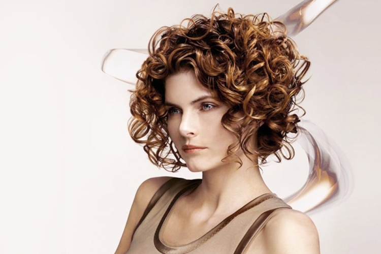 Modern types of perm hair