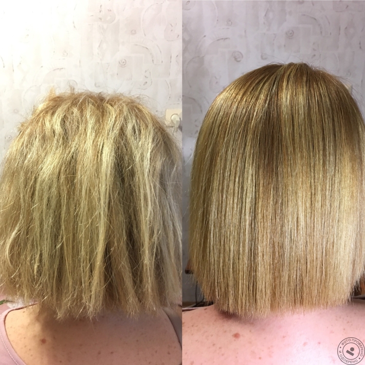 Permed hair perm