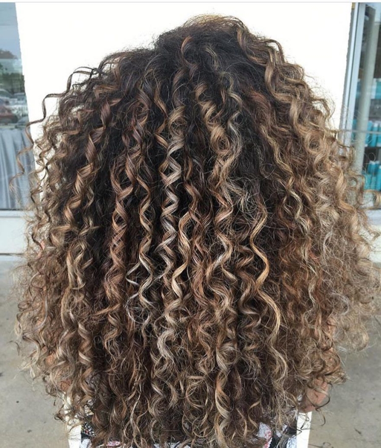 Spiral perm