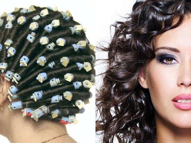 Modern types of perm hair