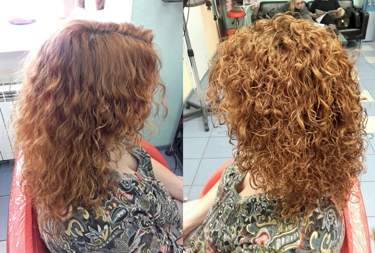 Bio-curling for medium, short, long hair