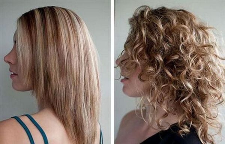 Bio-curling for medium, short, long hair