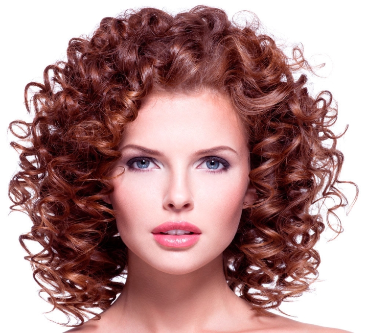 Modern types of perm hair