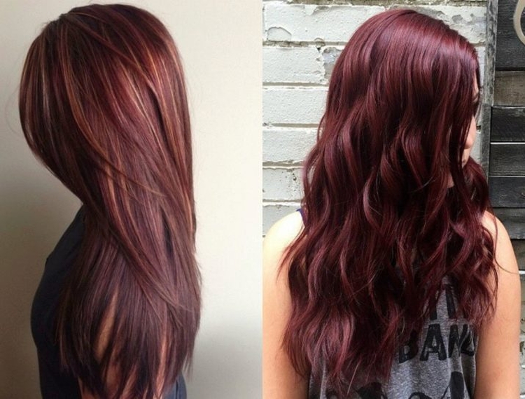 Ripe cherry hair color