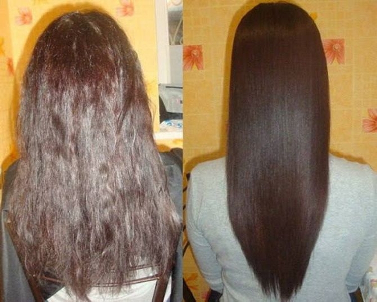 Homemade hair lamination without gelatin