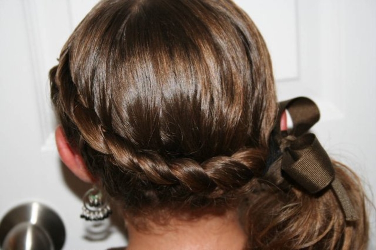 French braids for girls with step by step photos