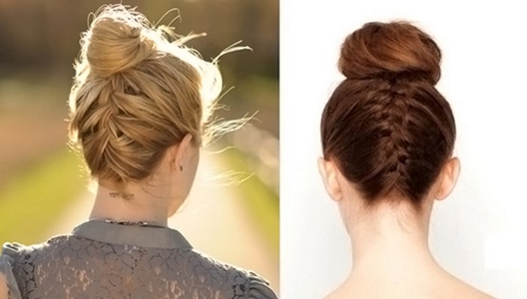 French braids for girls with step by step photos