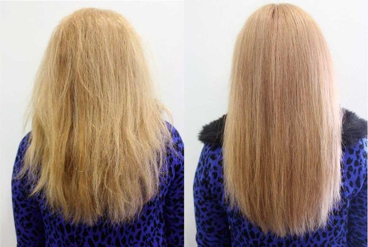 Homemade hair lamination without gelatin