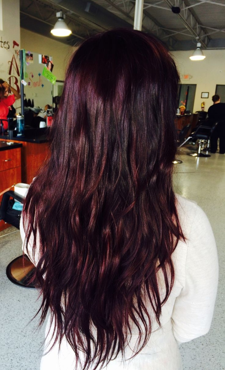 Ripe cherry hair color