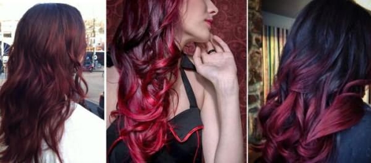 Ripe cherry hair color