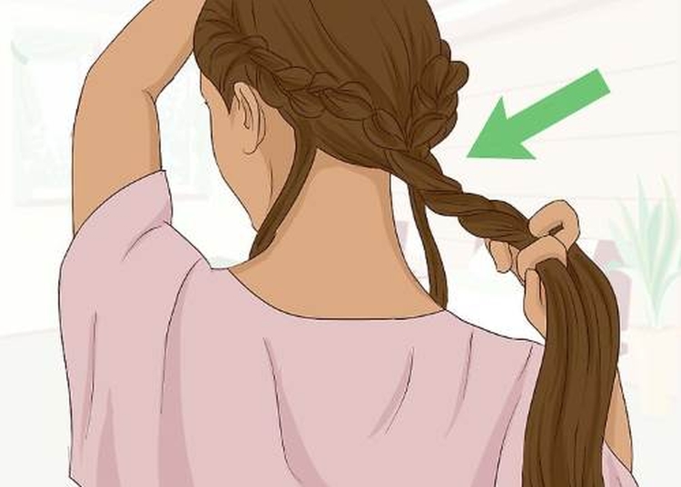 French braids for girls with step by step photos