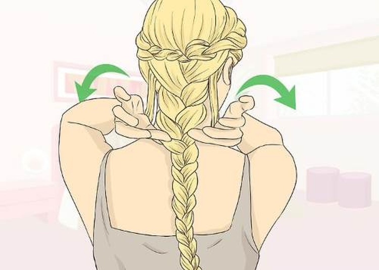 French braids for girls with step by step photos