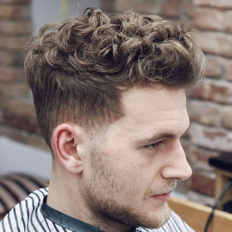 Men's haircuts for curly hair