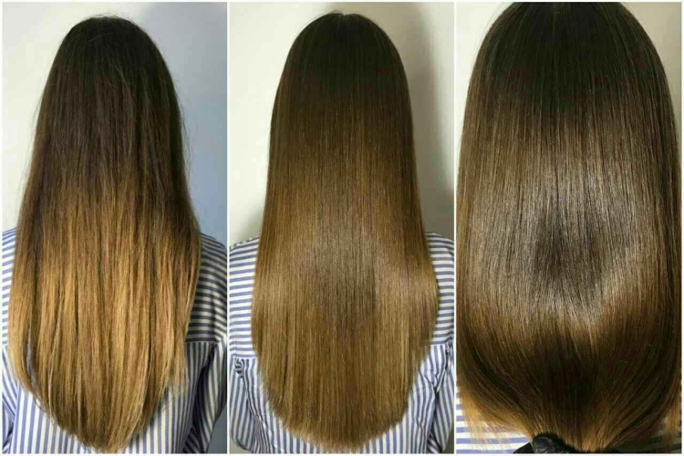 Homemade hair lamination without gelatin