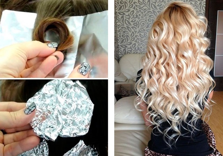 How to make curls without curlers and curling irons at night