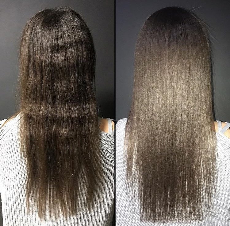 How to do keratin hair straightening at home