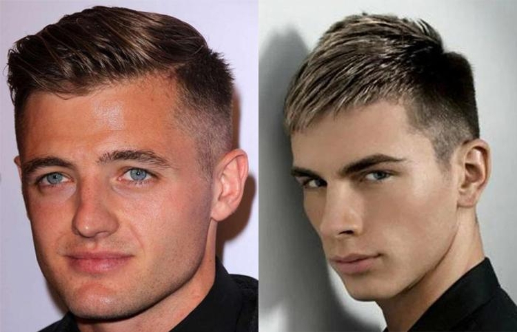 Men's sports hairstyle