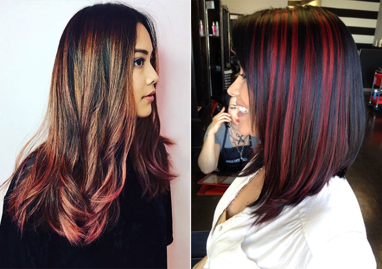 Complex hair coloring for brunettes photo