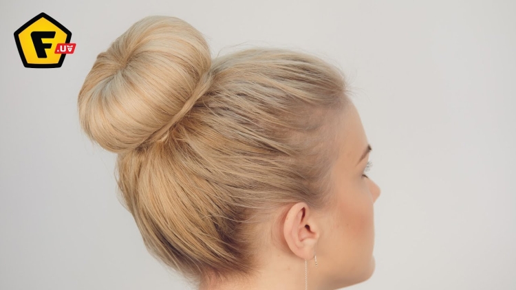 How to make a bump of hair with an elastic band