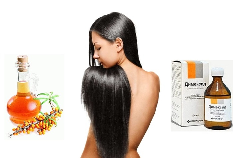 Hair mask with Dimexide for growth