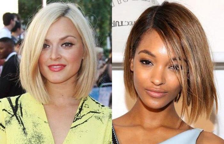 Asymmetrical haircuts for long hair