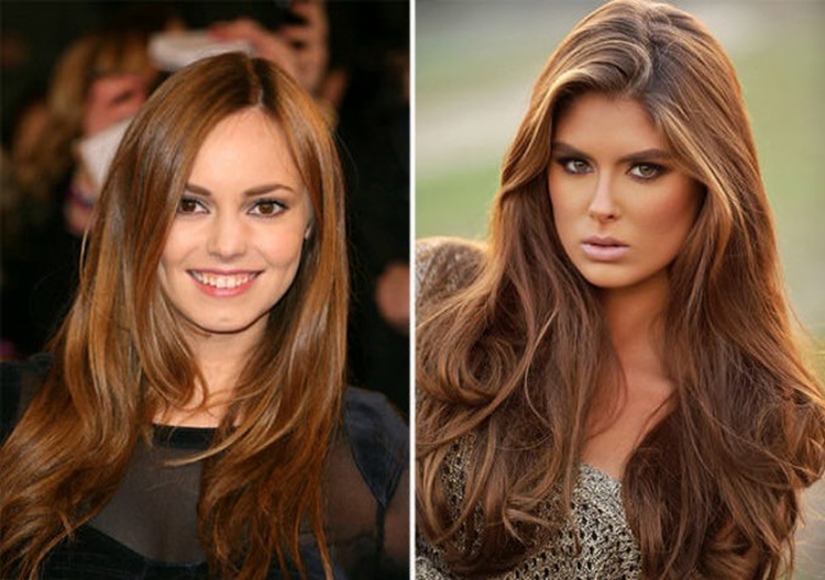 Complex hair coloring for brunettes photo