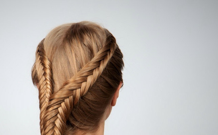 How to braid two side braids of yourself