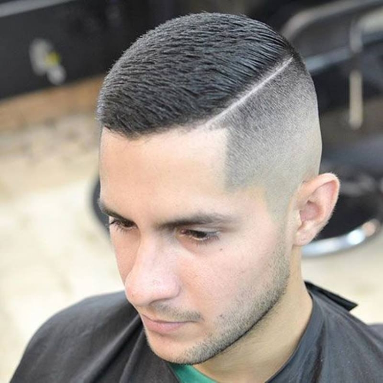 Men's sports hairstyle