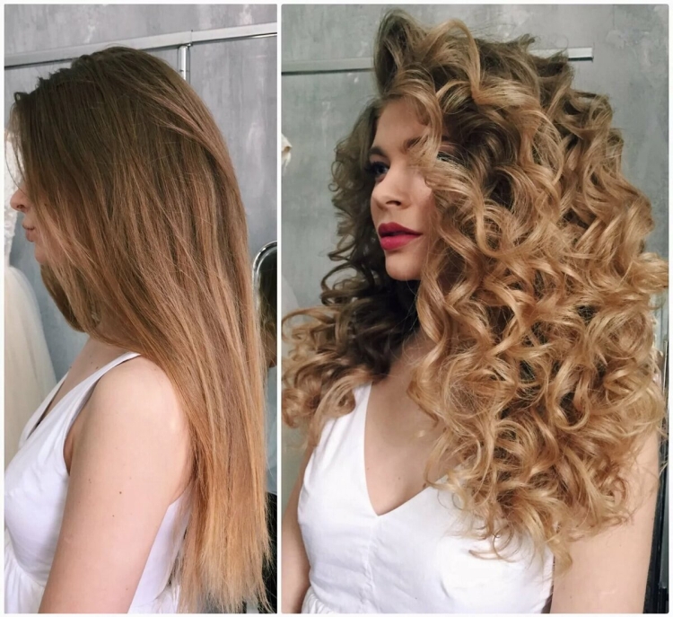 How to make curls without curlers and curling irons at night