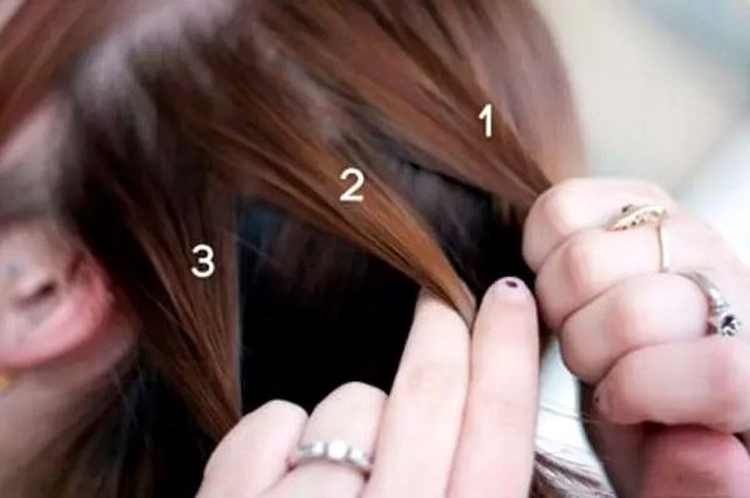 How to braid two side braids of yourself